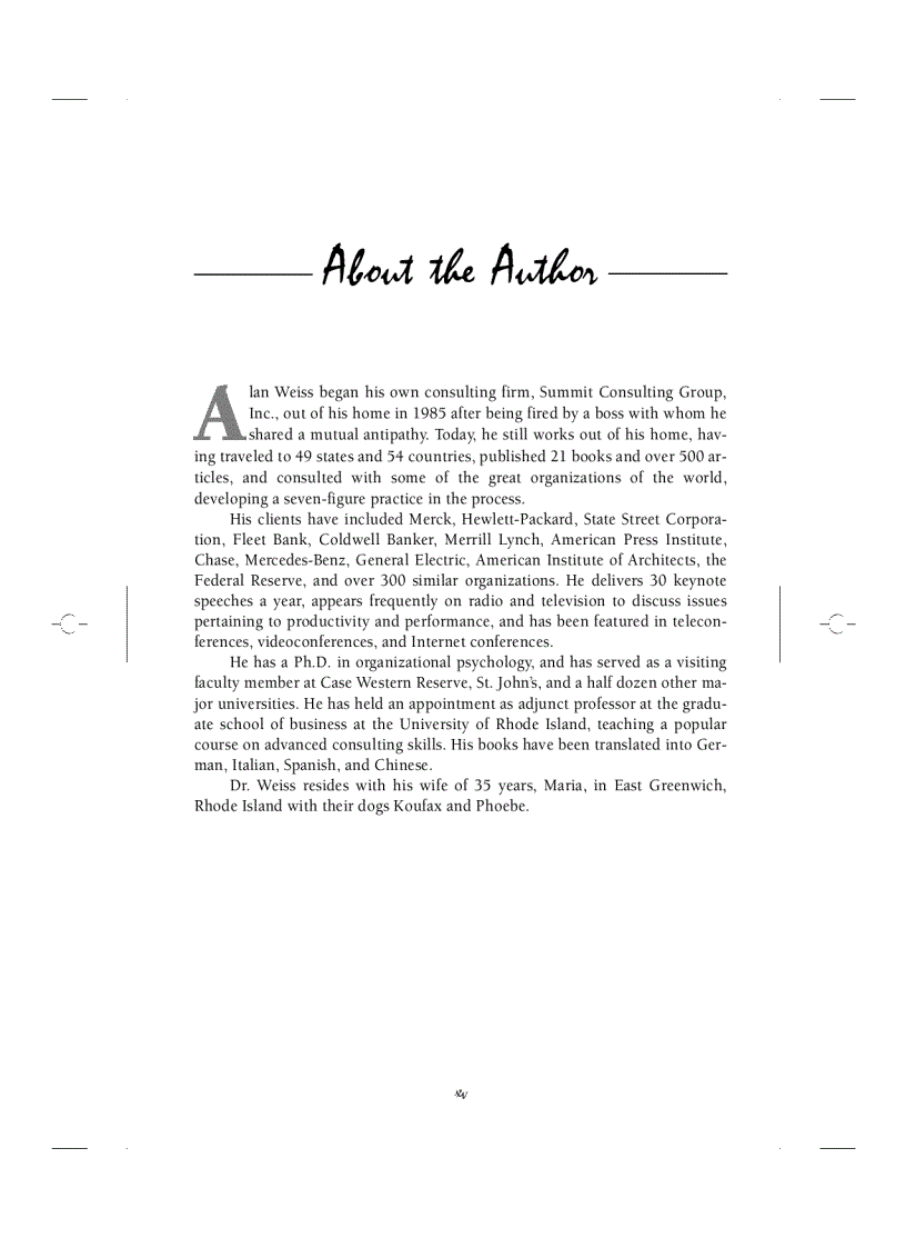 image for page Getting Started in Consulting Second Edition