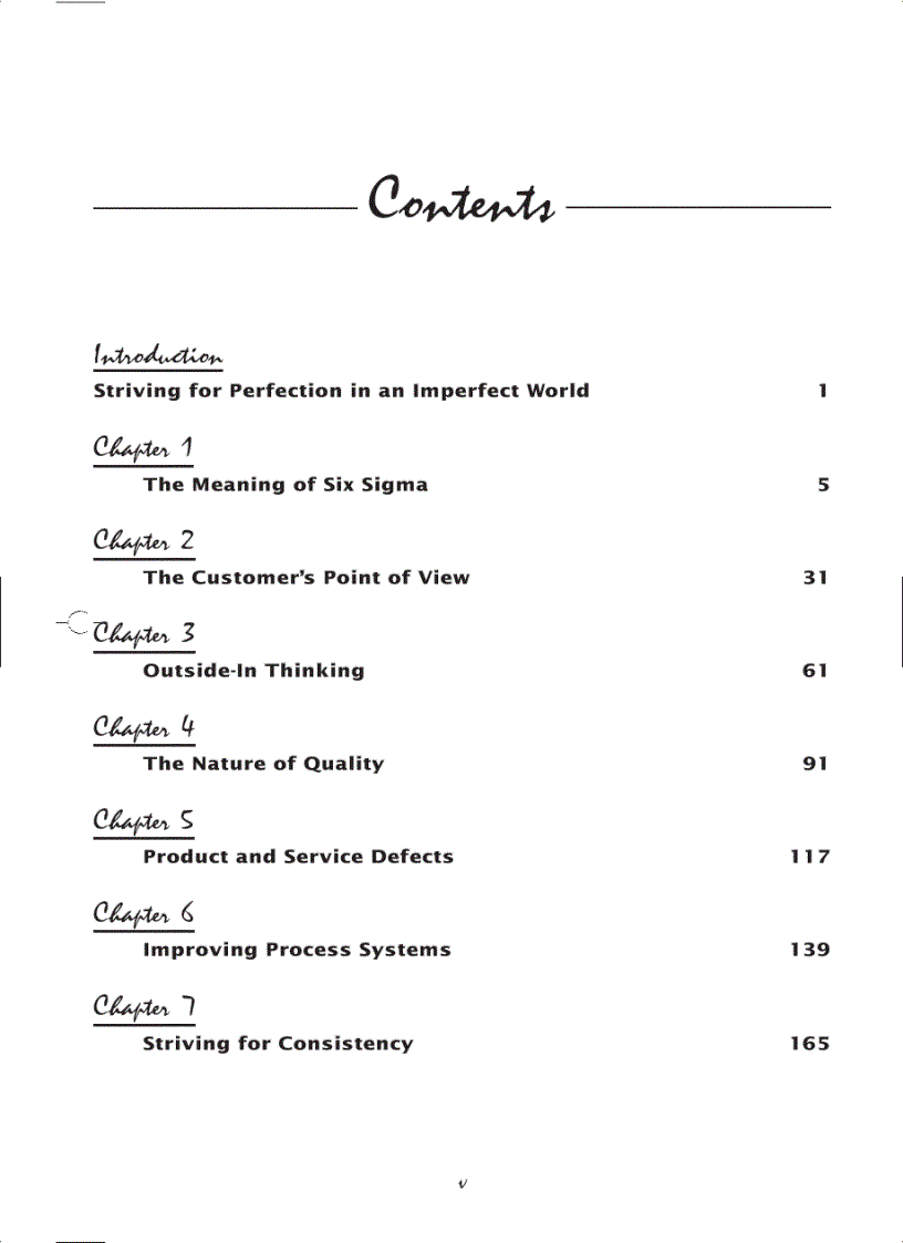 image for page Getting Started in Six Sigma