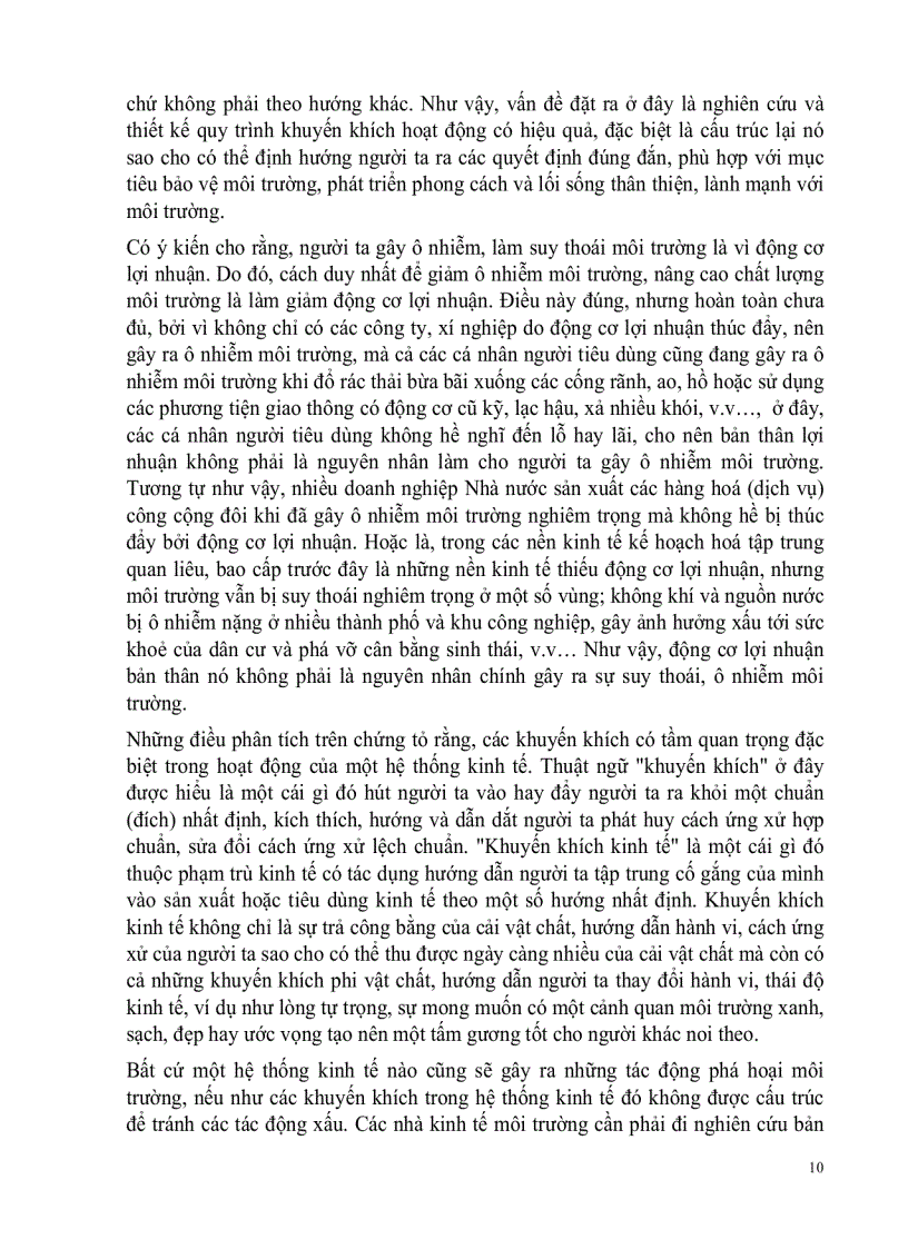 image for page Giáo trình kinh tế và quản lý môi trường