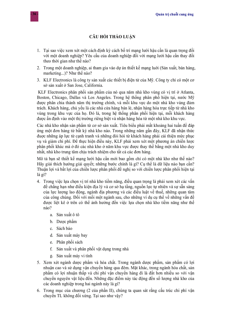 image for page Giáo Trình Quản Trị Chuỗi Cung Ứng