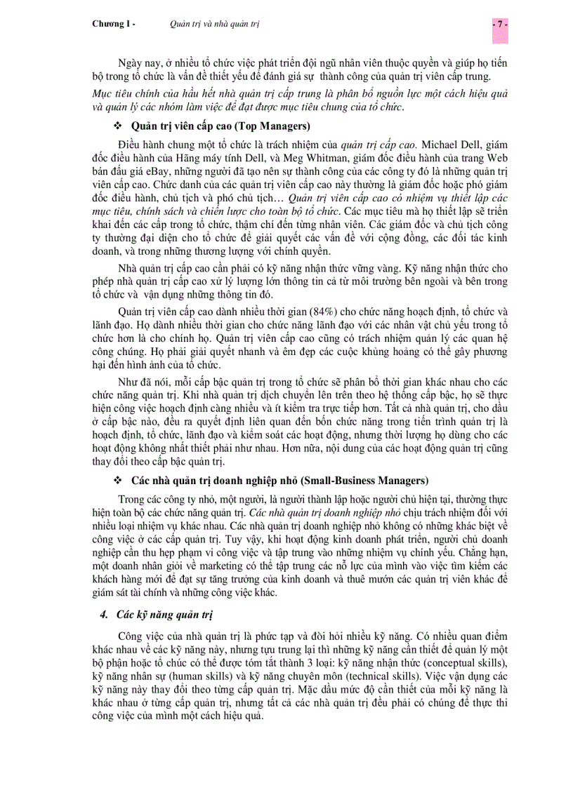 image for page Giáo Trình Quản Trị Học