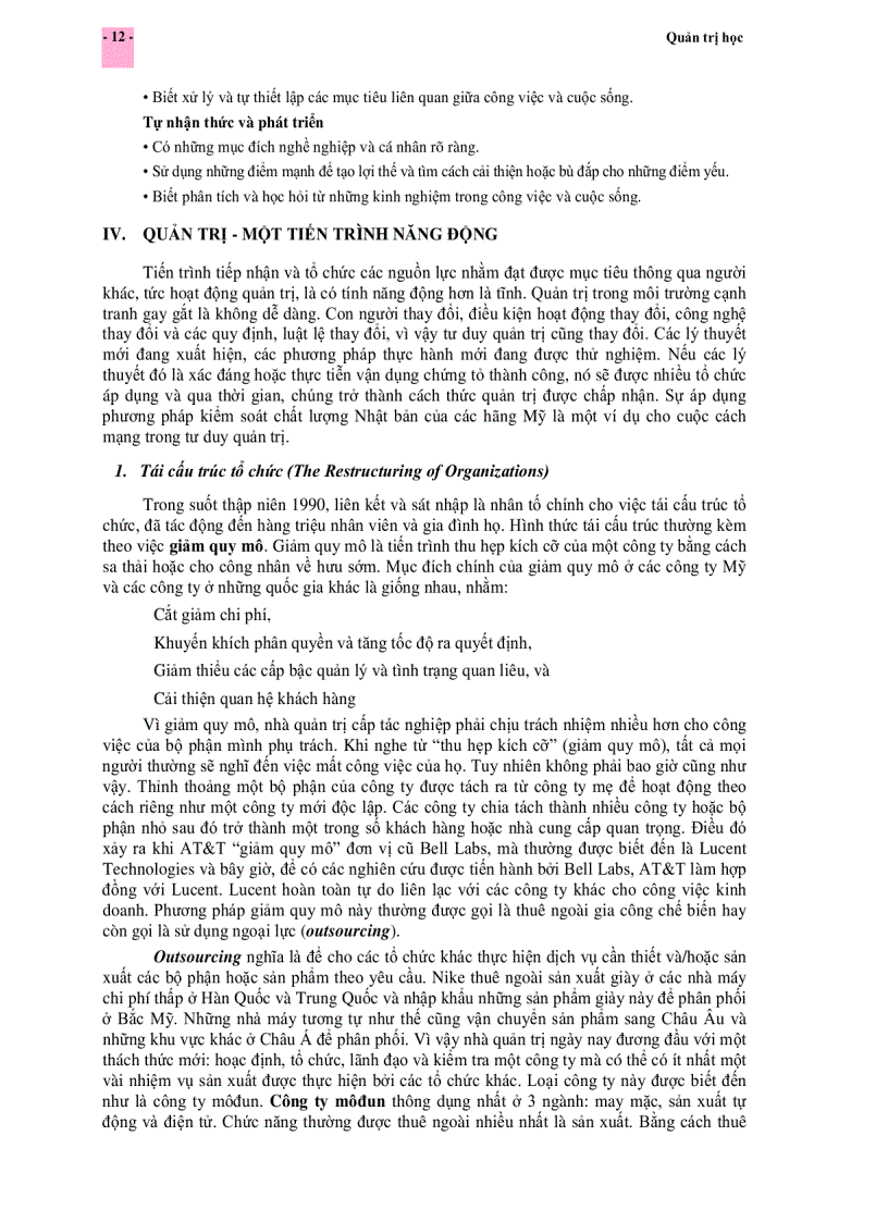 image for page Giáo Trình Quản Trị Học