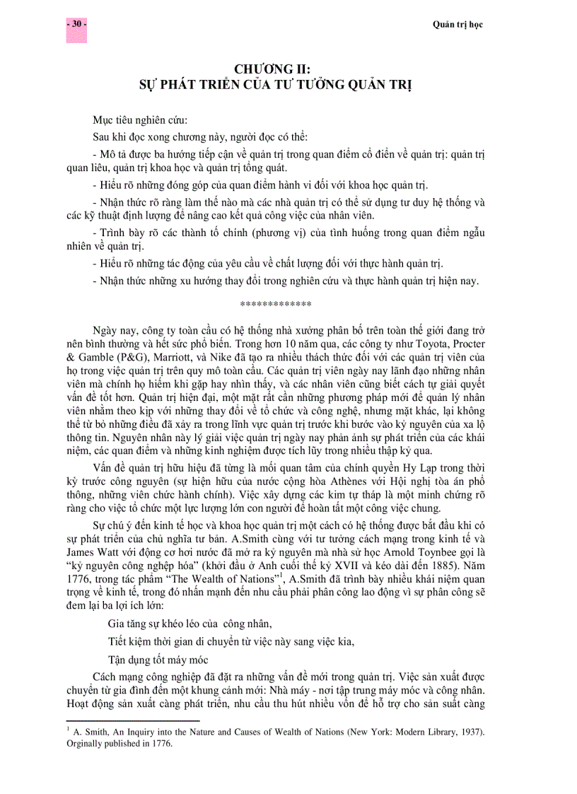 image for page Giáo Trình Quản Trị Học