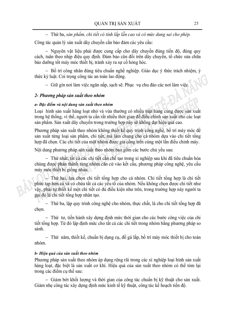 image for page Giáo Trình Quản Trị Sản Xuất