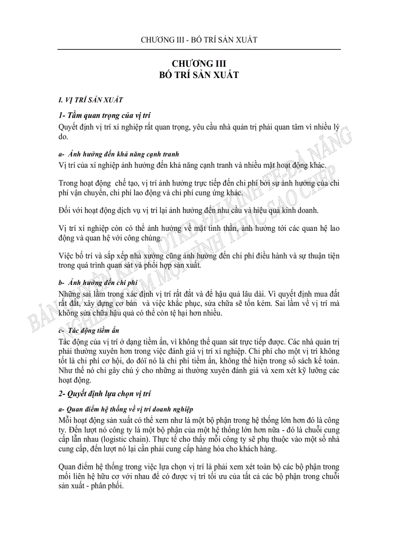 image for page Giáo Trình Quản Trị Sản Xuất