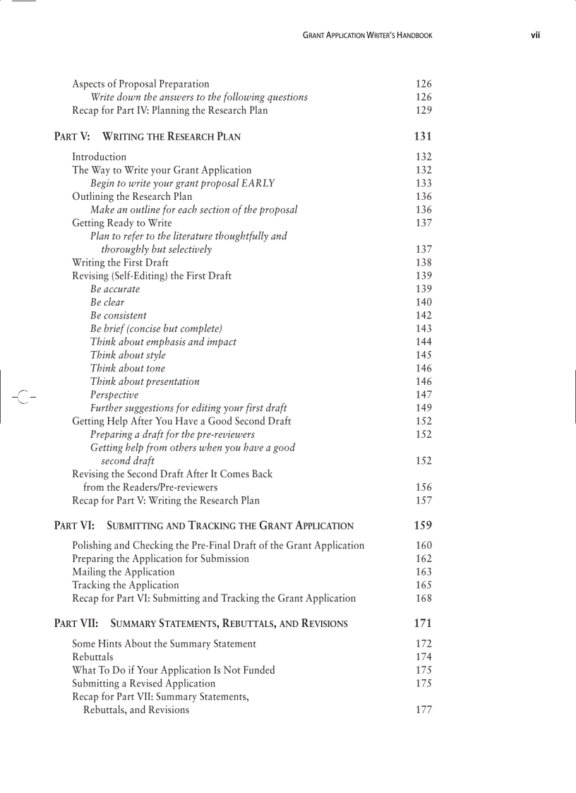 image for page Grant Application Writers Handbook Fourth Edition