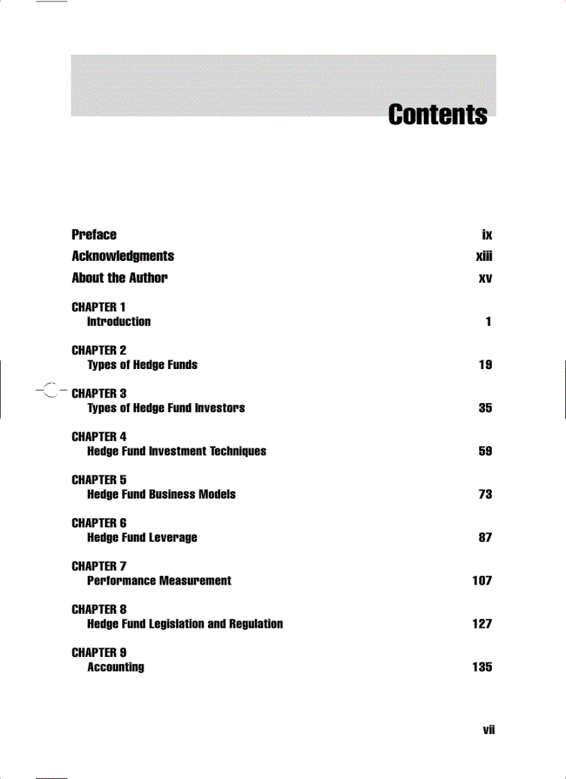 image for page Hedge Fund Course