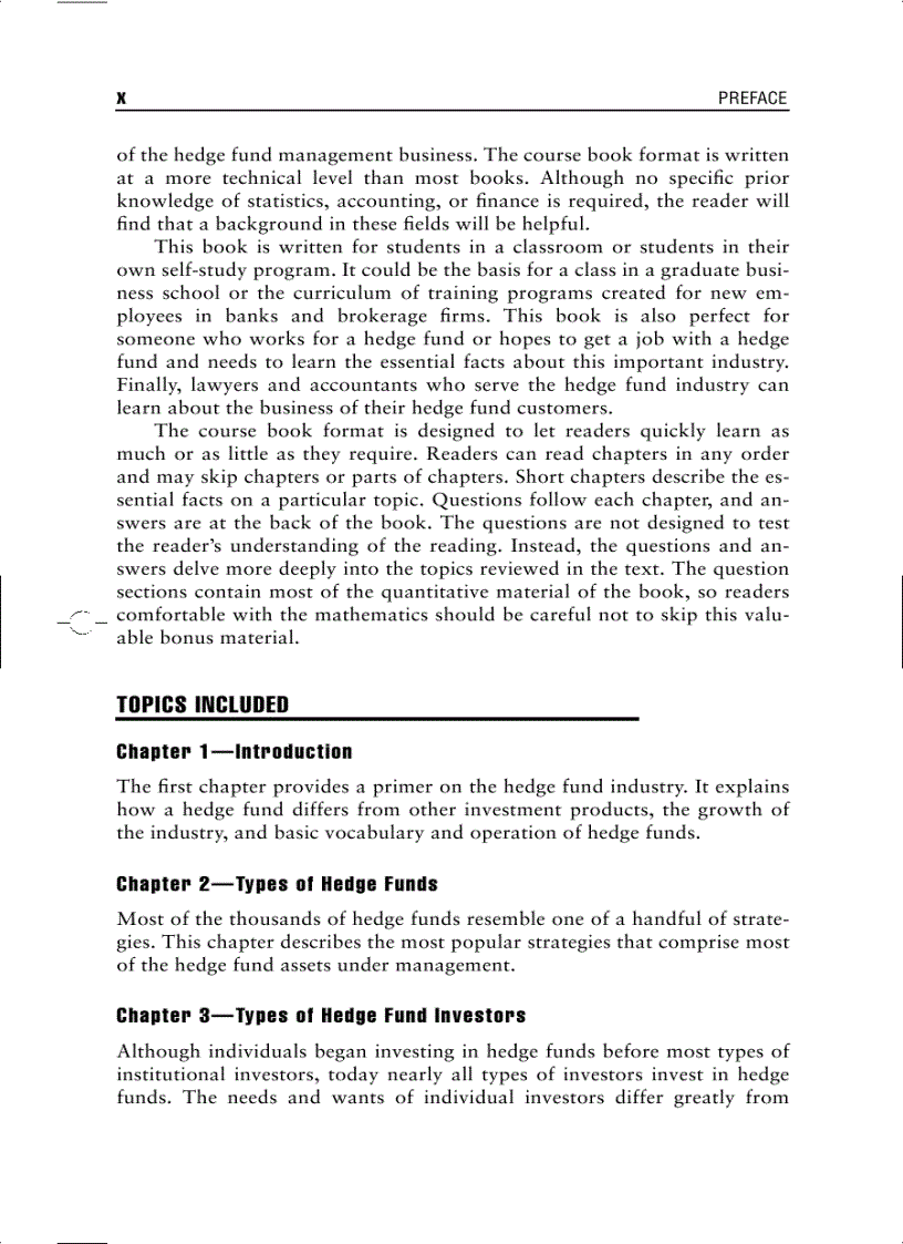 image for page Hedge Fund Course