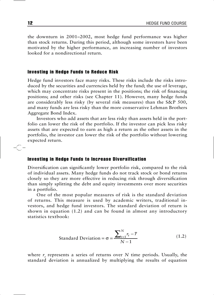 image for page Hedge Fund Course