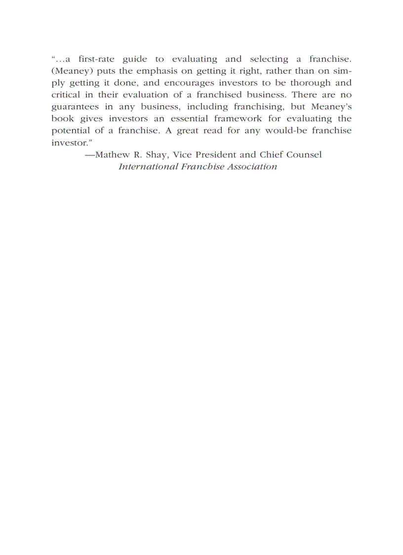 image for page How To Buy A Franchise