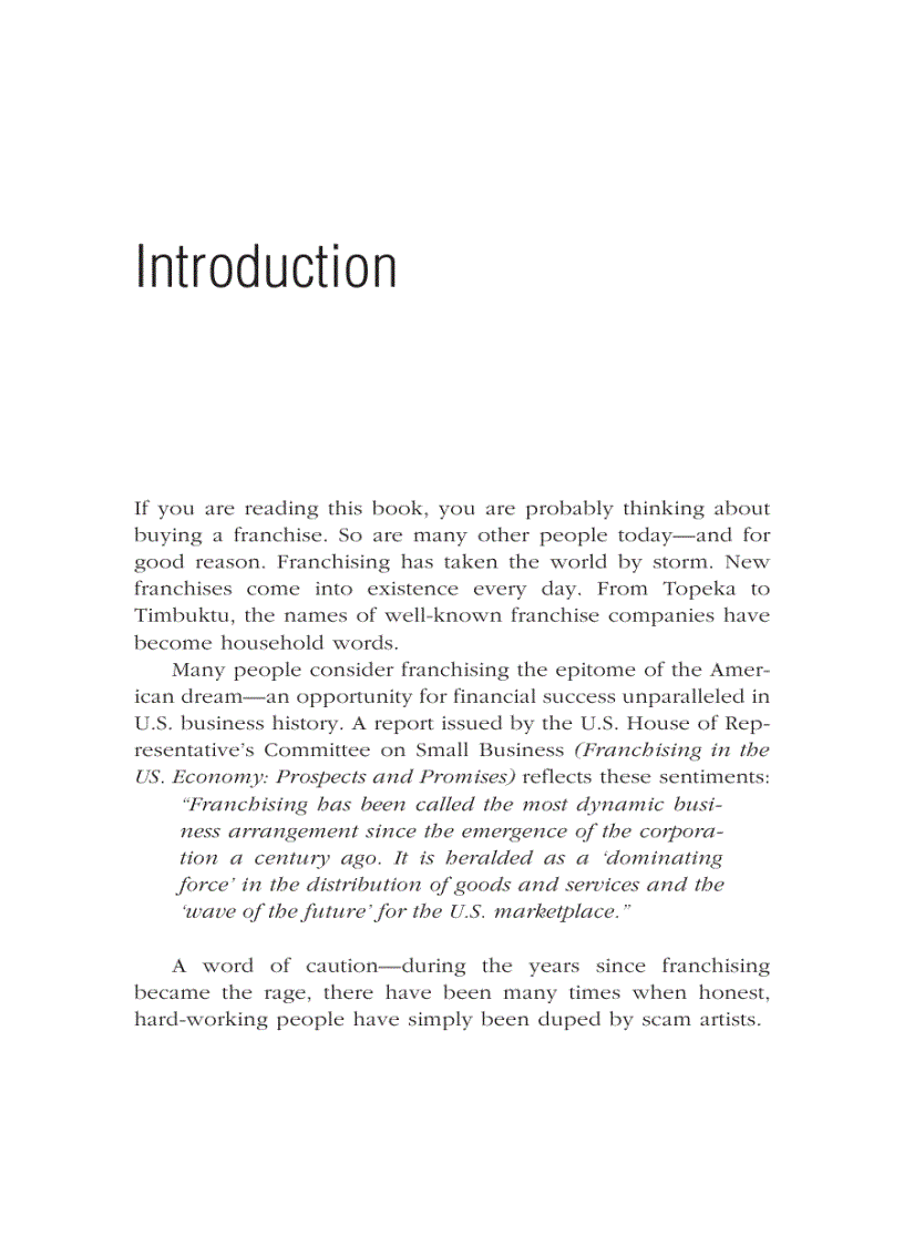 image for page How To Buy A Franchise