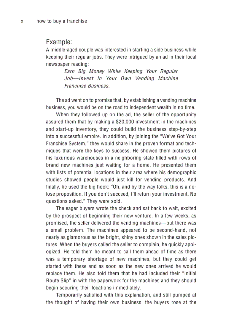 image for page How To Buy A Franchise