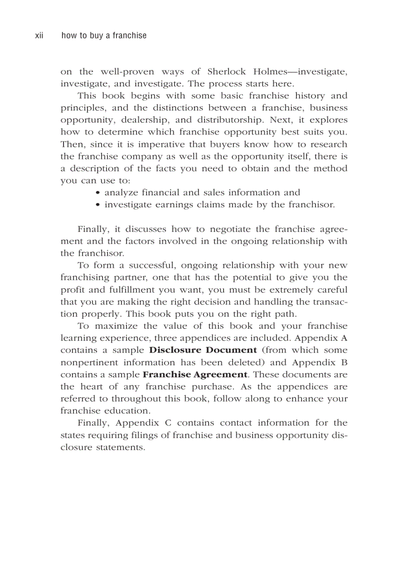 image for page How To Buy A Franchise