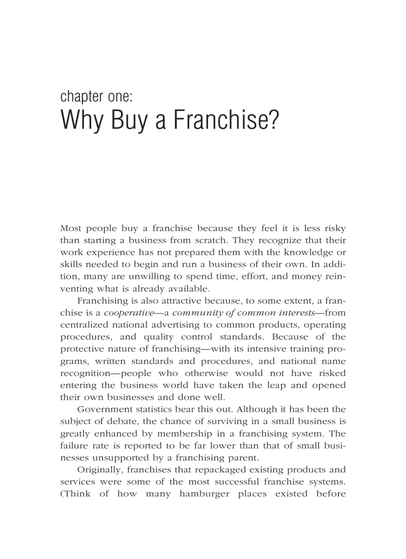 image for page How To Buy A Franchise