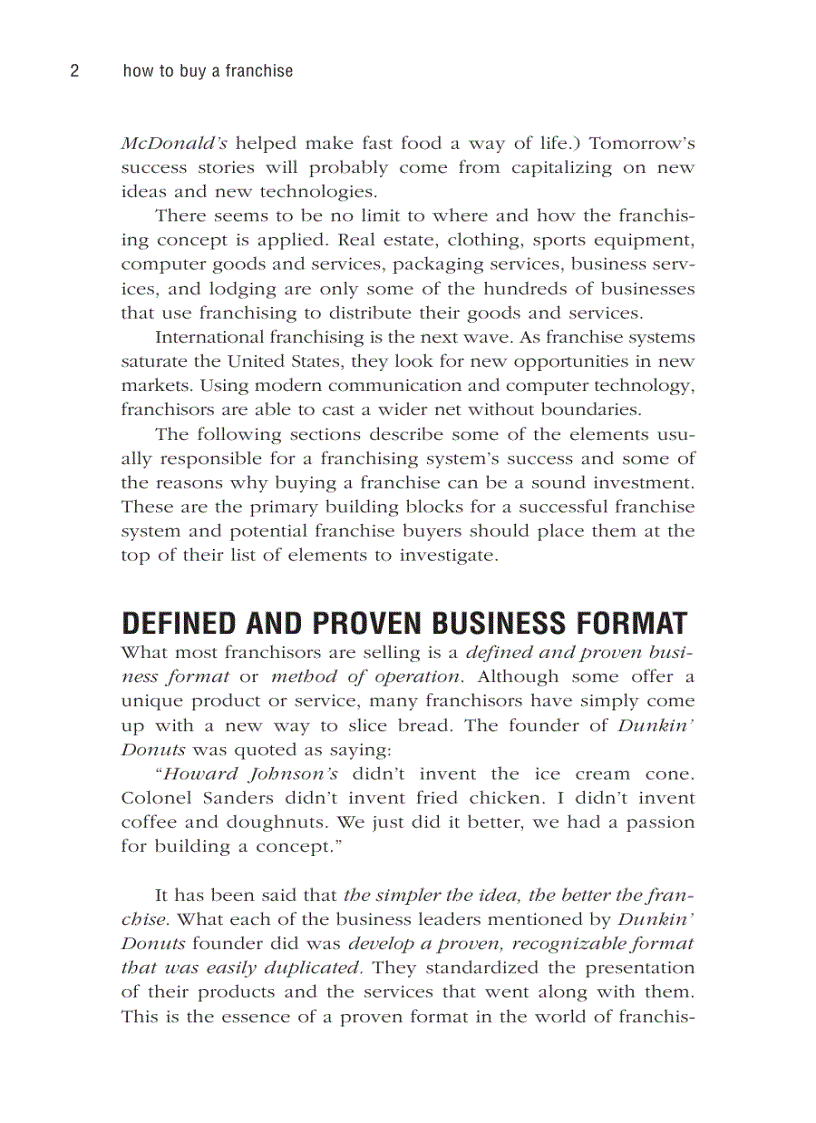 image for page How To Buy A Franchise