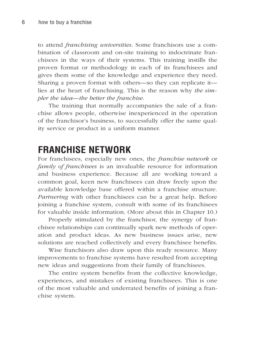 image for page How To Buy A Franchise