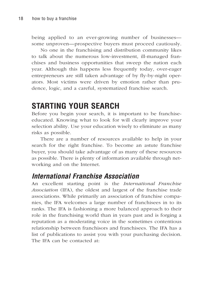 image for page How To Buy A Franchise