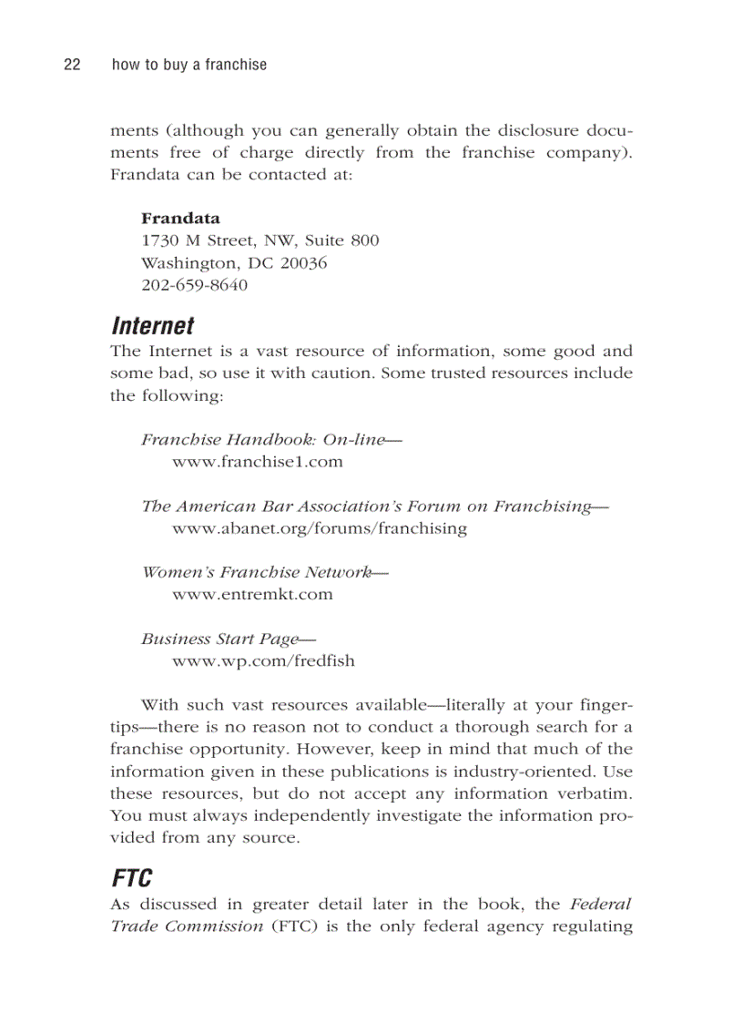 image for page How To Buy A Franchise