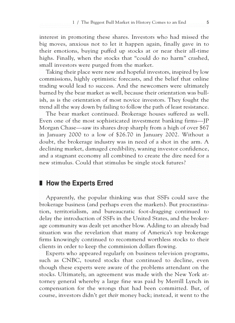 image for page How To Trade the New Single Stock Futures