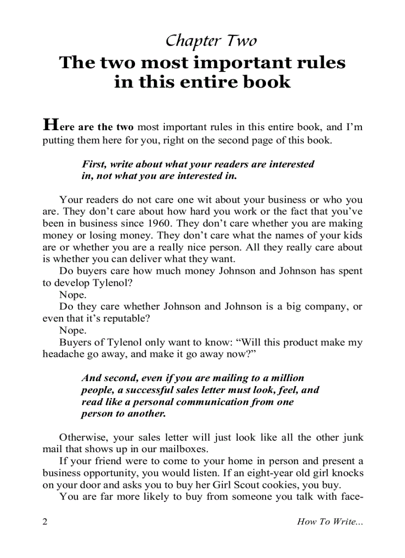 image for page How to Write Blockbuster Sales Letters