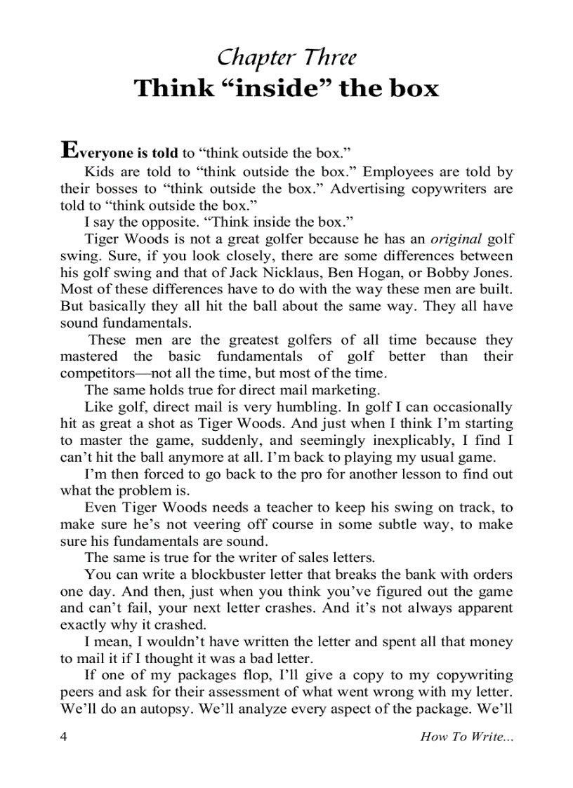 image for page How to Write Blockbuster Sales Letters