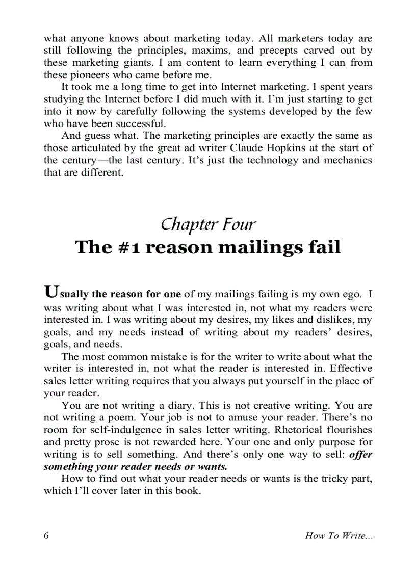 image for page How to Write Blockbuster Sales Letters