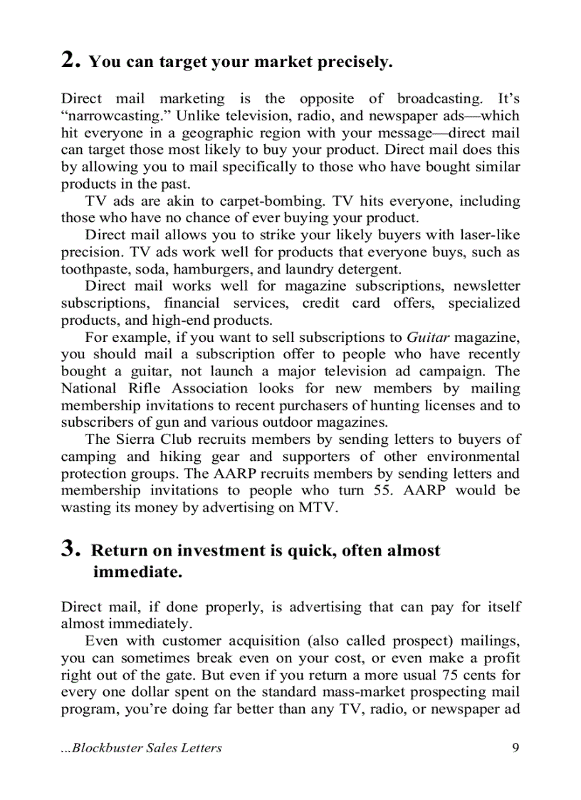 image for page How to Write Blockbuster Sales Letters