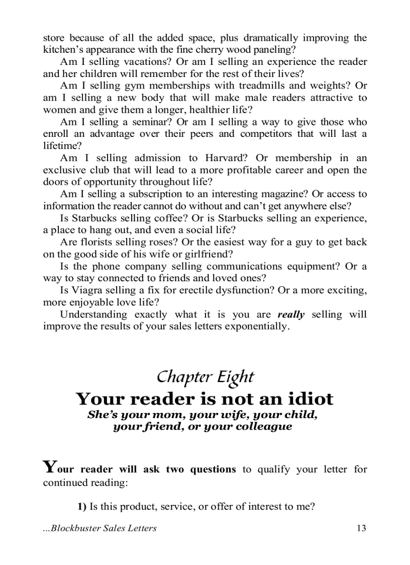 image for page How to Write Blockbuster Sales Letters