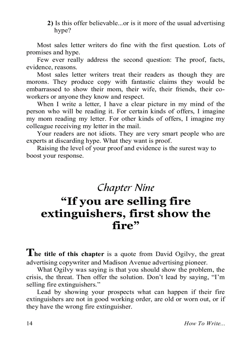 image for page How to Write Blockbuster Sales Letters