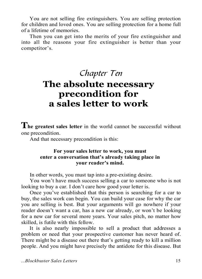 image for page How to Write Blockbuster Sales Letters