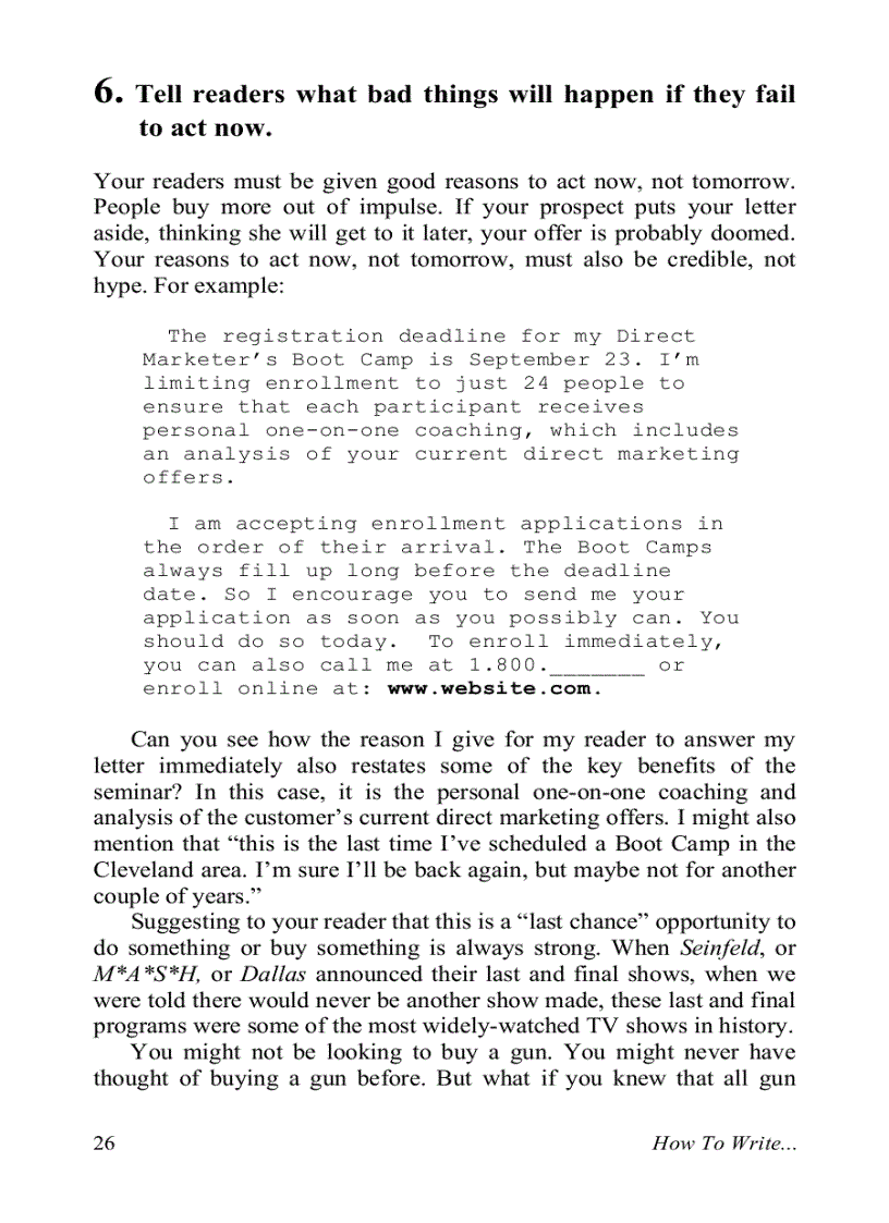 image for page How to Write Blockbuster Sales Letters