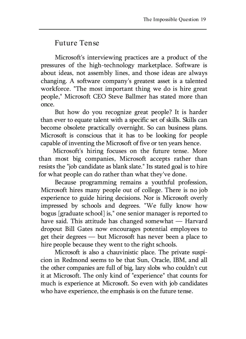 image for page How Would You Move Mount Fuji Microsoft s Cult of the Puzzle How the World s Smartest Company Selects the Most Creative Thinkers