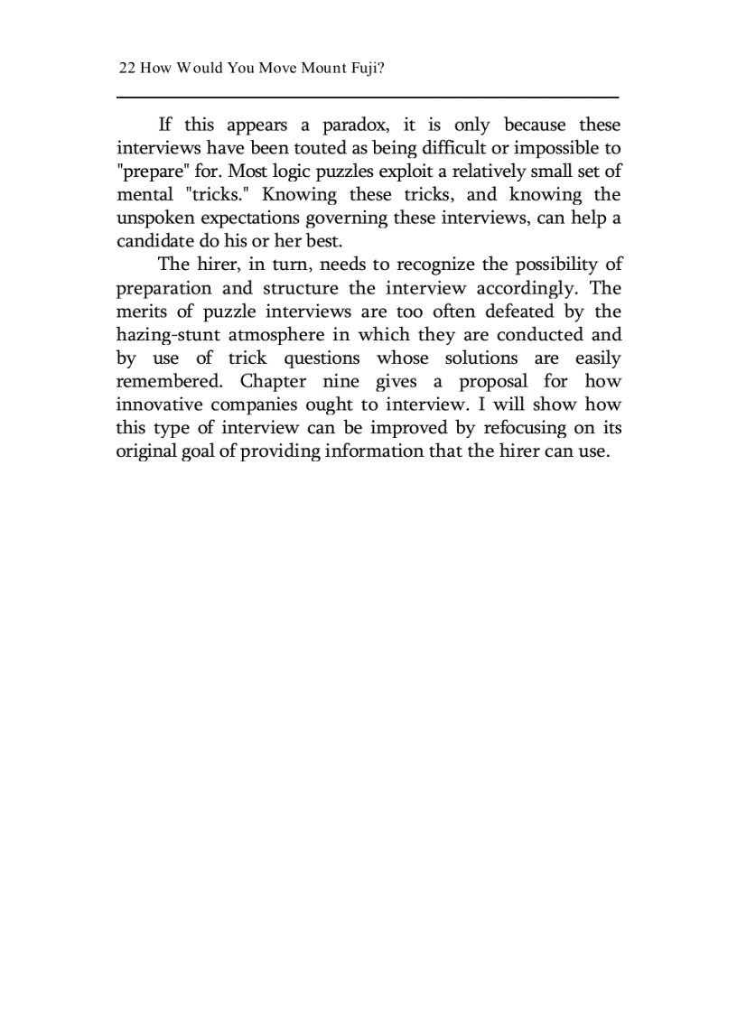 image for page How Would You Move Mount Fuji Microsoft s Cult of the Puzzle How the World s Smartest Company Selects the Most Creative Thinkers