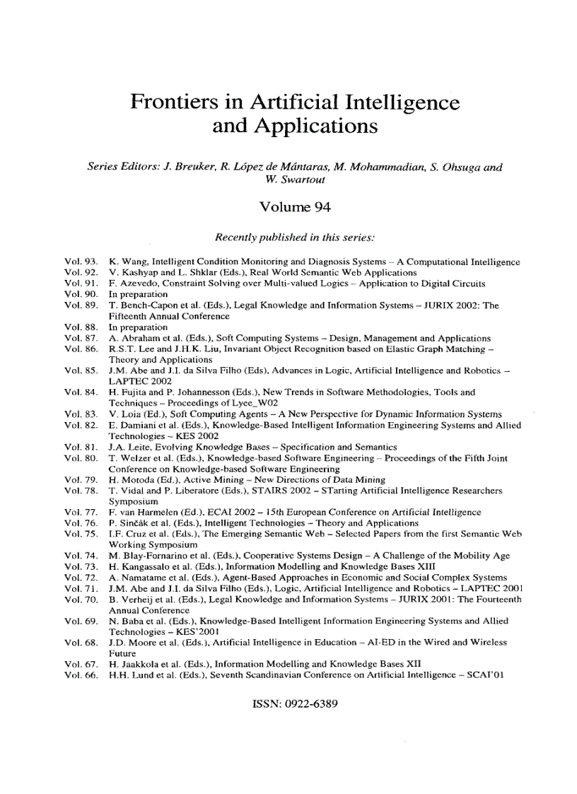 image for page Information Modelling and Knowledge Bases XIV