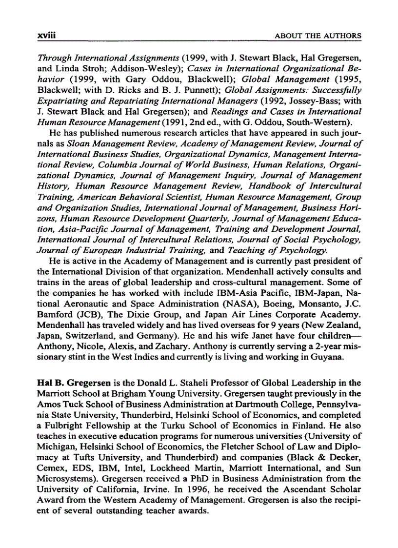 image for page International Assignments An Integration of Strategy Research and Practice