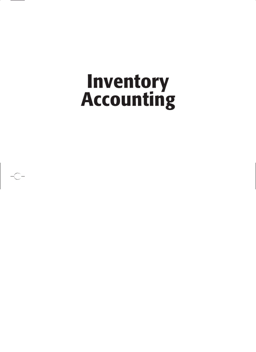 Inventory Accounting A Comprehensive Guide