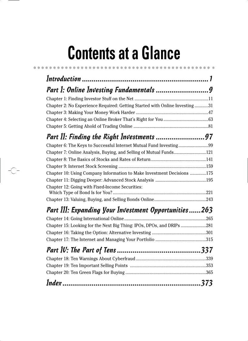 image for page Investing Online for Dummies 5th Edition