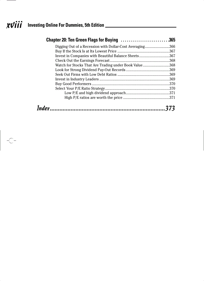 image for page Investing Online for Dummies 5th Edition