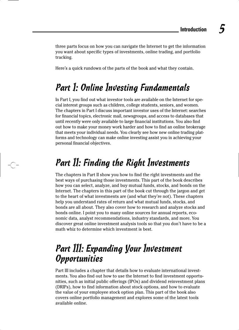 image for page Investing Online for Dummies 5th Edition