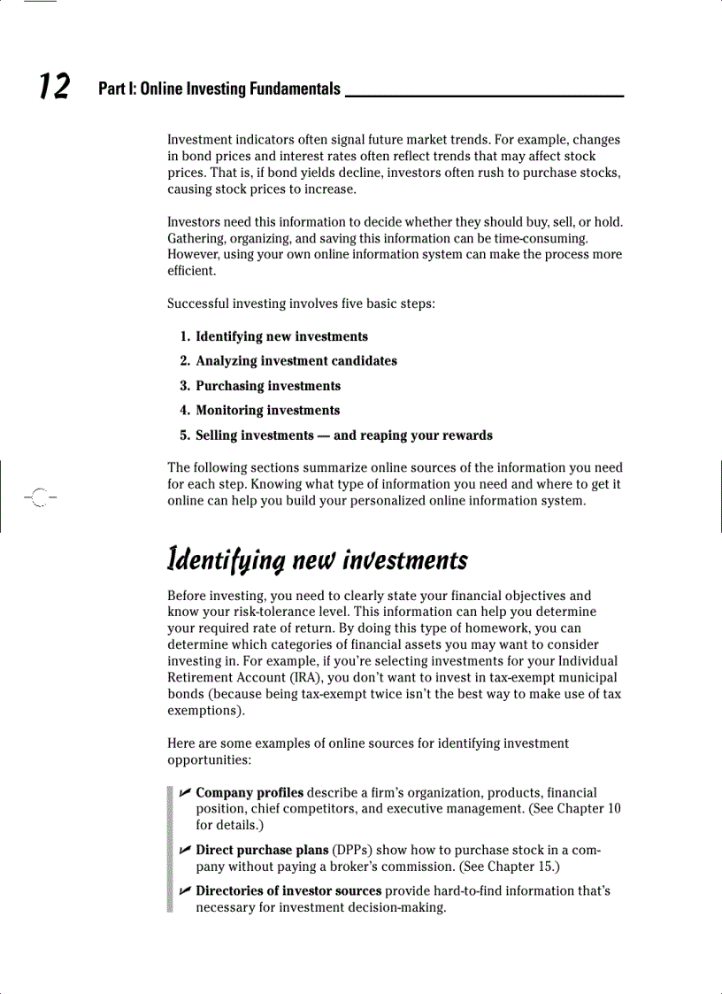 image for page Investing Online for Dummies 5th Edition