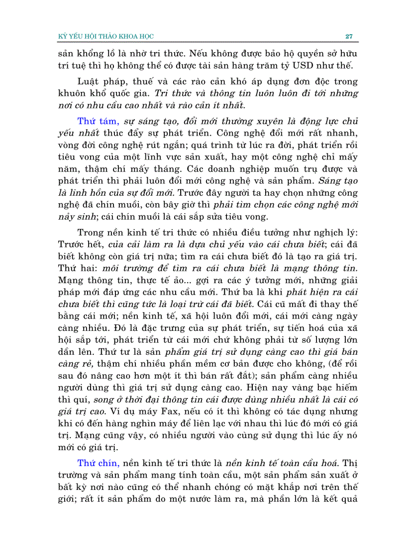 image for page Kinh Tế Tri Thức Tập 1