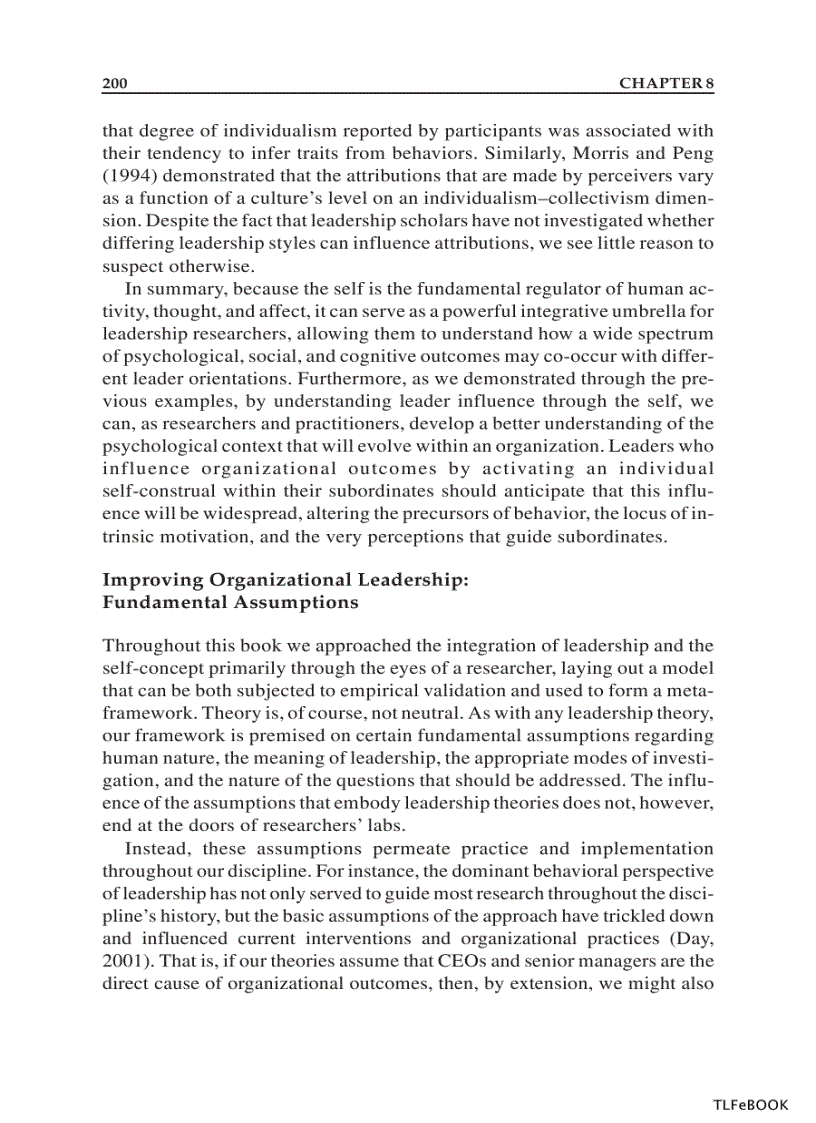 image for page Leadership Processes and Follower Self Identity