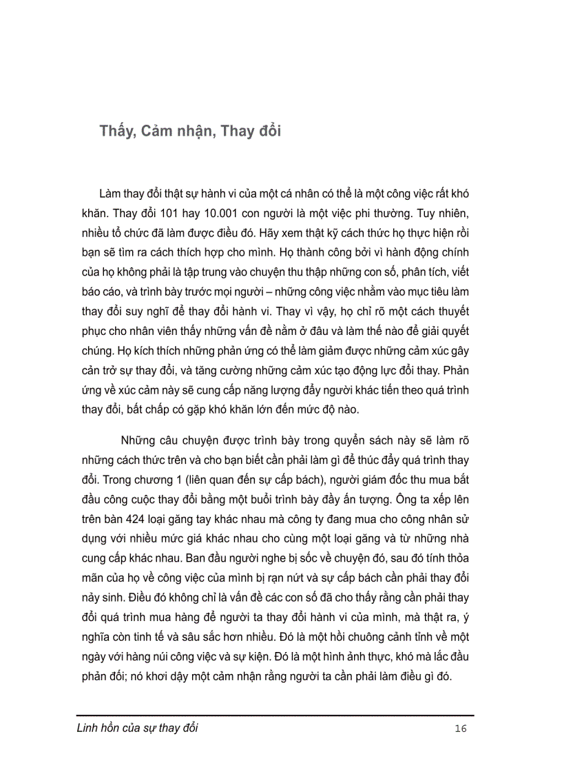 image for page Linh hồn của sự thay đổi