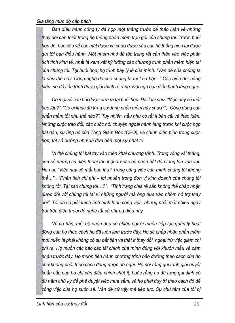 image for page Linh hồn của sự thay đổi