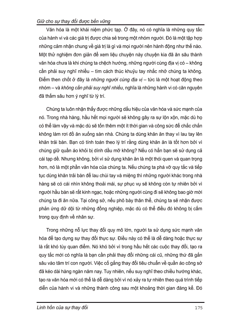 image for page Linh hồn của sự thay đổi