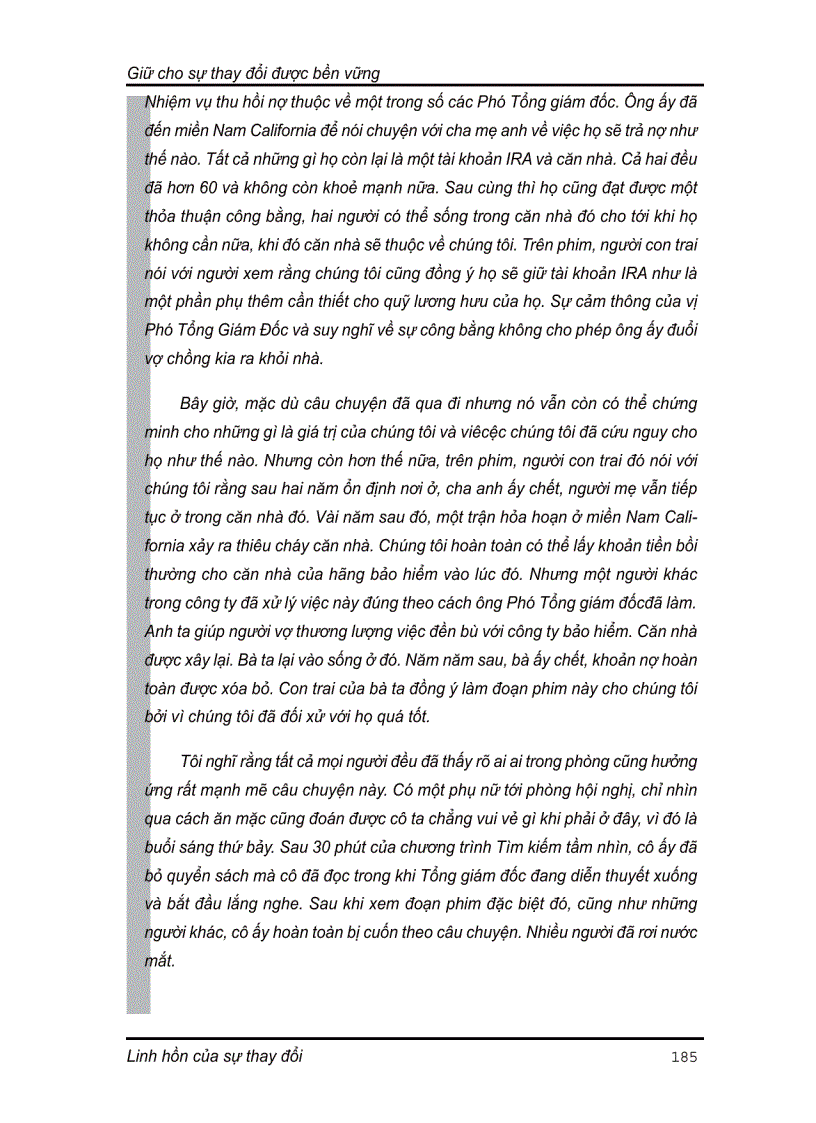 image for page Linh hồn của sự thay đổi