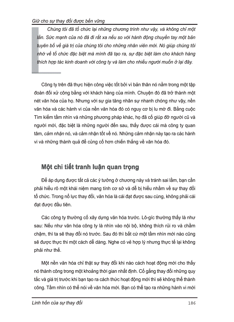 image for page Linh hồn của sự thay đổi