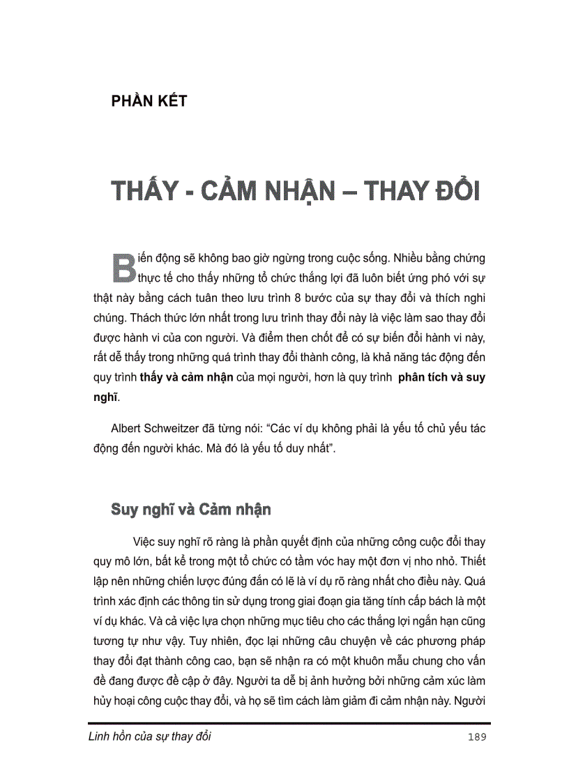 image for page Linh hồn của sự thay đổi