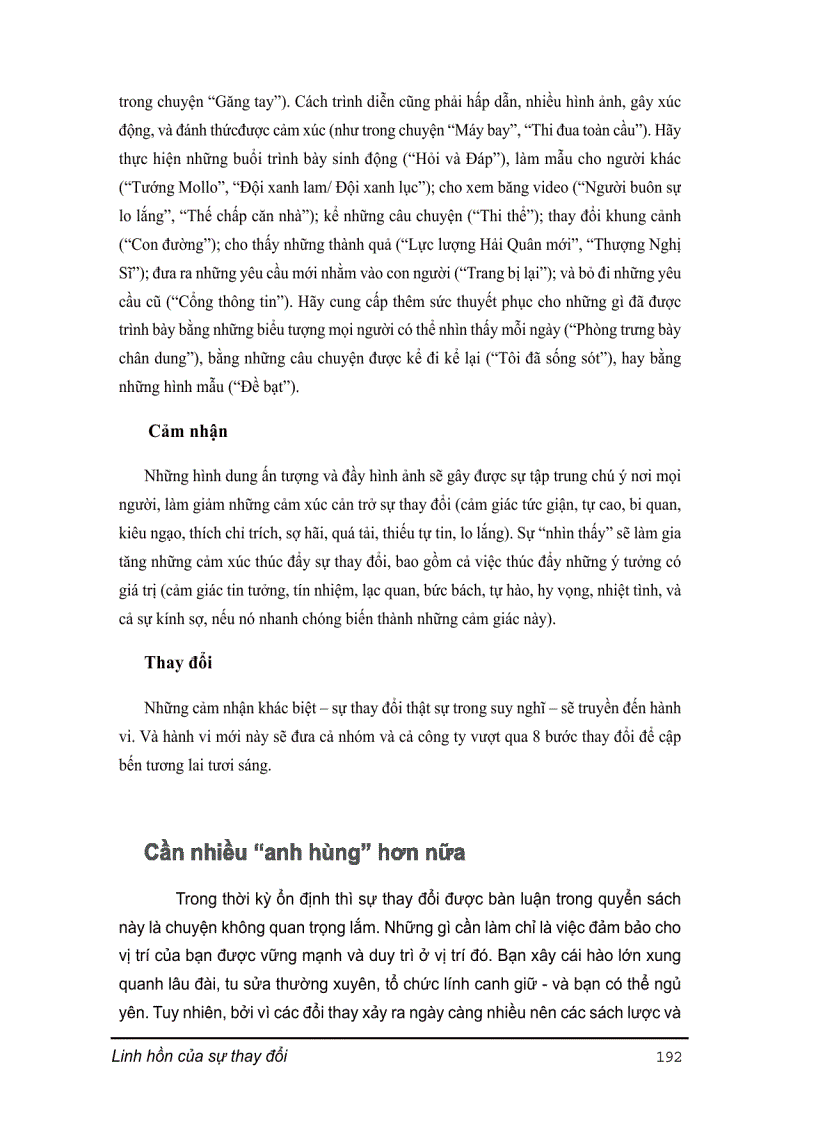 image for page Linh hồn của sự thay đổi