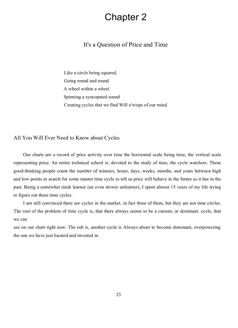 image for page Long Term Secrets To Short Term Trading